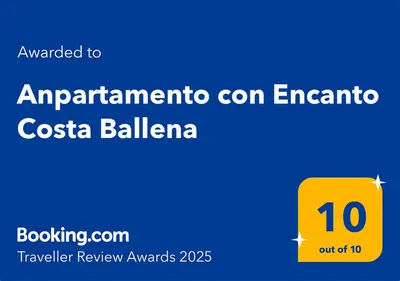 a sign that readsarmaentoento costa ballena traveler review awards with at Anpartamento con Encanto Costa Ballena in Costa Ballena