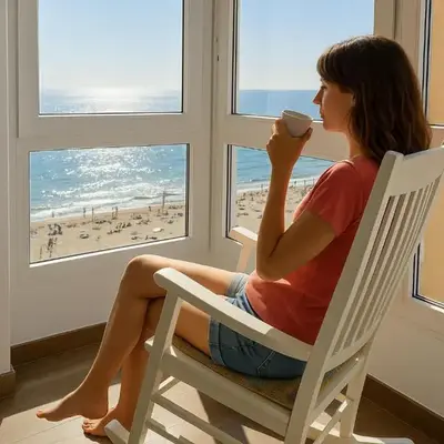 Skyline - Beach apartment with breathtaking views and more