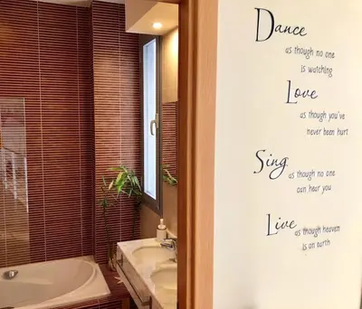 a bedroom with a beach mural on the wall at Modern Zen Bali in Puerto Real
