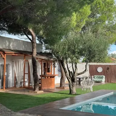 La Marciana - piscina pista tenis futbol y baloncesto privado - Bungalow externo independiente