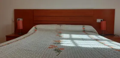an open door to a room with a hallway at Chiclana Costa in Chiclana de la Frontera