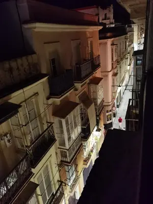 an overhead view of a group of buildings at Fantástico piso nuevo, Mentidero in Cádiz