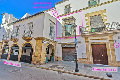 a building on the side of a street at Central & Style - Bars and Restaurants all around Apartment in El Puerto de Santa María