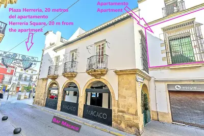 a building on the side of a street at Central & Style - Bars and Restaurants all around Apartment in El Puerto de Santa María