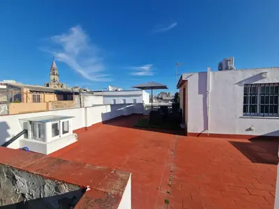 a view of the roof of a building at Casa Consuelo in Jerez de la Frontera