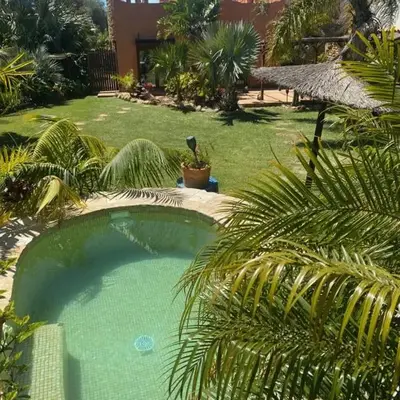 House near Conil with a Tropical Garden and Pool