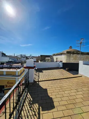 a view from the roof of a building at Apartamento Centro Cabildo in Sanlúcar de Barrameda
