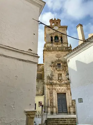 a large body of water with boats in it at Casa El Rincón de San Pedro in Arcos de la Frontera