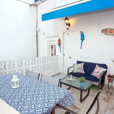 Cadizz - El Faro del Manteca - Terraza privada barrio de la Viña - La Caleta