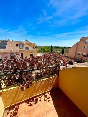 a plant on the balcony of a building at GATU PREMIUM Villa Sal Marina 