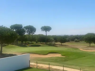 a view of a green on a golf course at Cadiz Golf & Beach in Barrio de Jarana