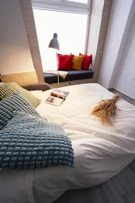 a bedroom with a large bed and a window at Summerlandrota Veracruz28 in Rota