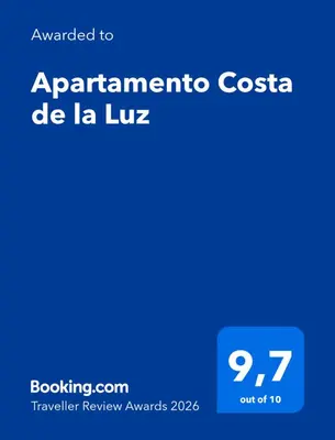 a screenshot of a cell phone with the textarmaento costa del ligure at Apartamento Costa de la Luz in Chiclana de la Frontera