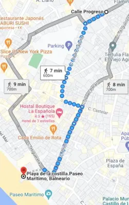a map of the subway line in jerusalem at Precioso apartamento en Rota in Rota