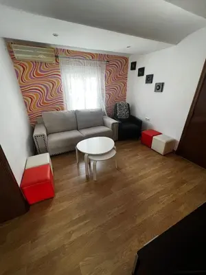 a living room with a couch and a table at Vino Amontillado 5 in El Puerto de Santa María