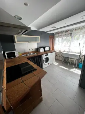 a kitchen with a sink and a dishwasher at Vino Amontillado 5 in El Puerto de Santa María