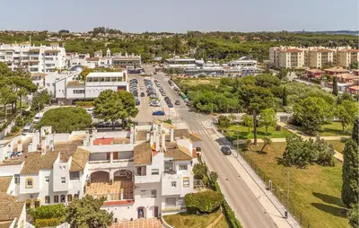 an aerial view of a city street with houses at Pet Friendly Apartment in El Puerto de Santa María