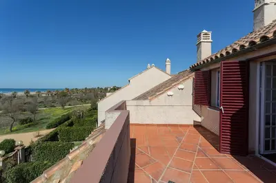 a balcony of a house with a view at 