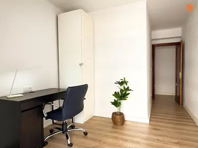 an office with a desk and a chair and a plant at Mar de Viya Grupo AC Gestion in Cádiz