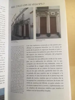 a page of a newspaper with a picture of a building at Casa Madre Gelart Patrimonio Gaditano del siglo XIX in San Fernando