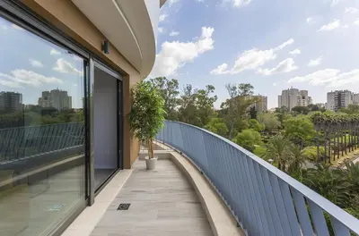 a balcony with a view of the city at Sunset Vibes at Sky Garden Jerez in Jerez de la Frontera