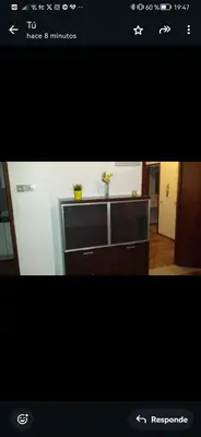 a picture of a tv in a living room at Se alquilan habitaciones in Jerez de la Frontera