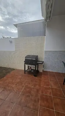 a ping pong table sitting on top of a building at Camaron Beach House By Sanlúcar Housing in Chipiona