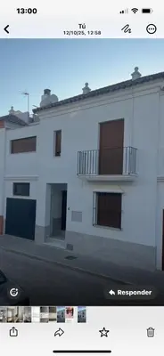 a picture of a white building with a balcony at Casa Flamenco in El Cuervo