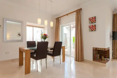 a dining room with a table and chairs at Villa 237 by Villamya in Arcos de la Frontera