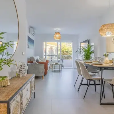 Coqueto apartamento en primera linea de playa