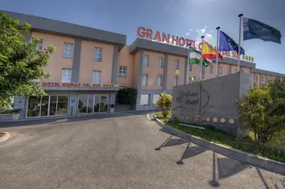 a rendering of the front of the gramercy hotel at Gran Hotel Ciudad Del Sur in Puerto Real