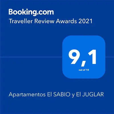 a screenshot of a cell phone with a blue box at Apartamento El SABIO by Cadiz4Rentals in Cádiz