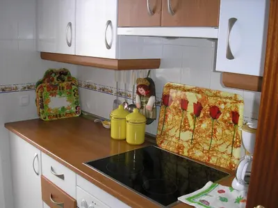 a kitchen with a sink and a counter top at Atico Costa Ballena golf y playa parking&wifi in Costa Ballena