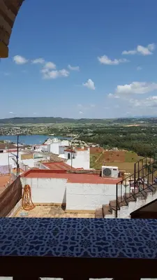 a view from the top of a building at CASA RICARDO 
