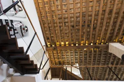 an overhead view of the ceiling of a building at Dúplex tipo Loft - Parking opcional in Jerez de la Frontera
