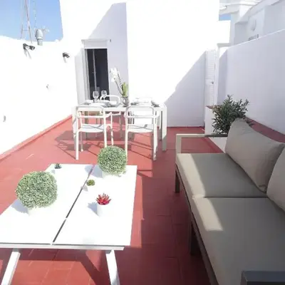 Atico Terraza Cadiz Centro Ascensor Playa de la Caleta