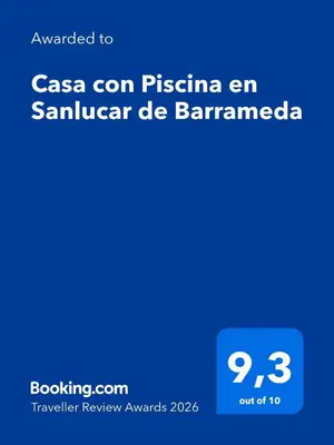a screenshot of the casa con pizzeriaan salvager de barranco at Casa con Piscina en Sanlucar de Barrameda in Sanlúcar de Barrameda