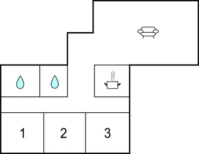 a block diagram of a periodic table with a diagram of aether at Nice Home In Conil De La Frontera in Conil de la Frontera