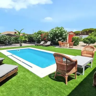 Sunny villa with private pool in Chiclana de la Frontera