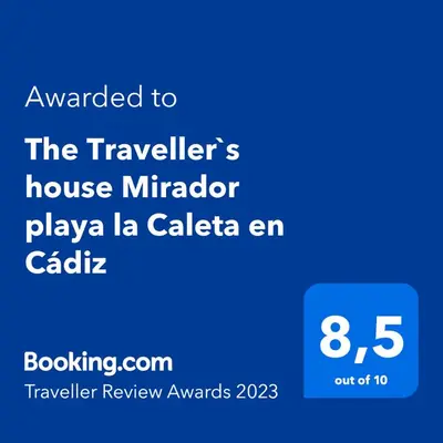 a screenshot of a cell phone with the travellers houseinator playa la calaza at Mirador Playa Caleta Cádiz Centro Grupo AC Gestion in Cádiz
