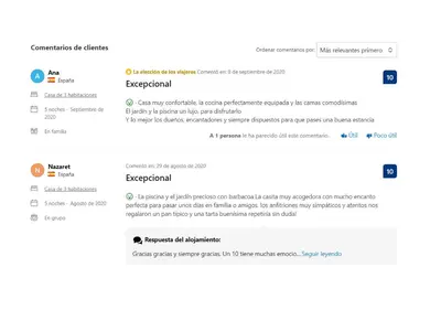 a screenshot of the erezmail confirmation screen on a website at Villa Ada con Piscina, Jardin y Parking 9,3 in Chiclana de la Frontera