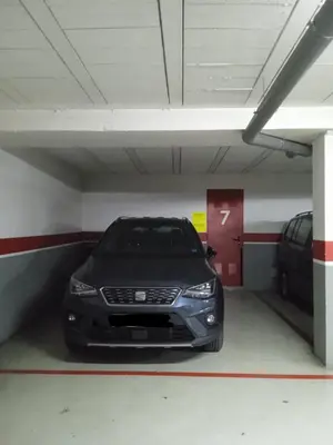 a car is parked in a parking garage at Corazon del Mar - FREE PARKING by Cadiz Time in Cádiz