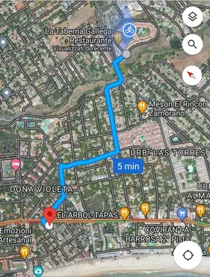 a map of the city of las terrazas at Cozy Chalet - playa a 200m in Chiclana de la Frontera