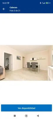 a picture of a living room with a table and chairs at PISO PLAZA CABECEO in Jerez de la Frontera