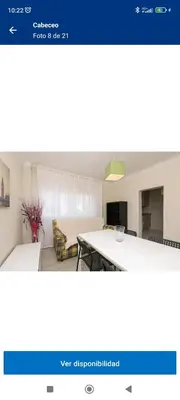 a picture of a kitchen with a stove top oven at PISO PLAZA CABECEO in Jerez de la Frontera