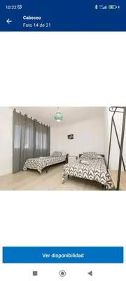 a picture of a bedroom with a bed at PISO PLAZA CABECEO in Jerez de la Frontera