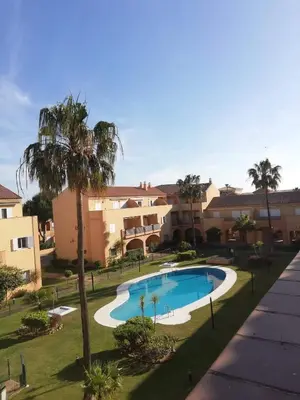 an image of a swimming pool at a resort at Apartamento Ailem in Novo Sancti Petri