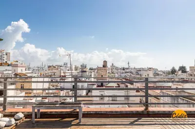 a view of a city from the roof of a building at La Bella Escondida by Cadiz Time in Cádiz