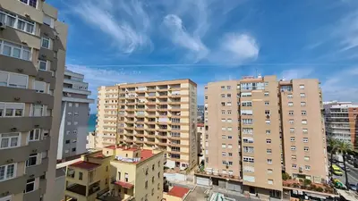a group of tall buildings in a city at Avenida Paseo 3 Rooms 2 baños in Cádiz