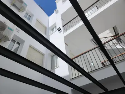 a view from a window of a building at Allo Apartments Francos I Centro 2 Habitaciones in Jerez de la Frontera